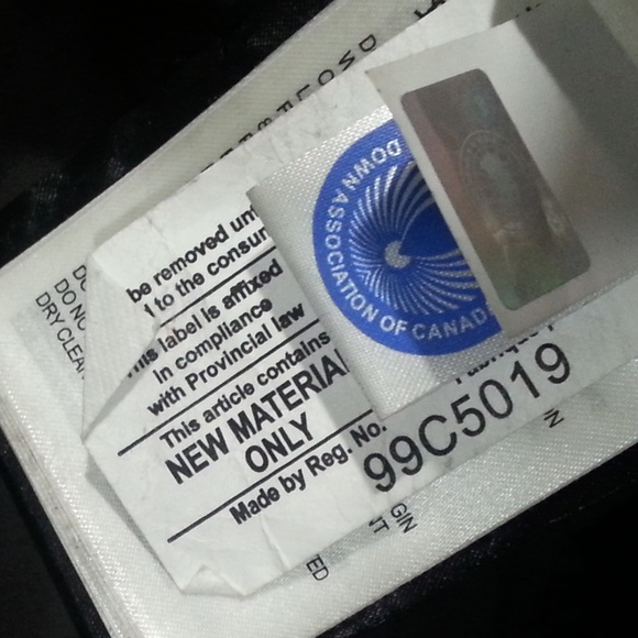 CANADA GOOSE WOOLFORD DOWN BOMBER NAVY NWOT - Picture 12 of 13